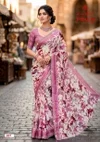 Prachi Vol 2 By Kashvi Pc Rimzim Cutwork Swarovski Saree
